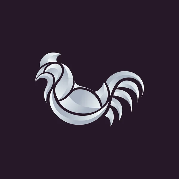 Vecteur de logo poulet — Image vectorielle