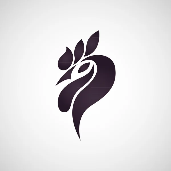 Tavuk logo vektör