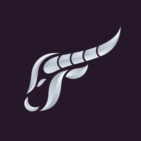 バッファローのロゴのベクトル — ストックベクタ