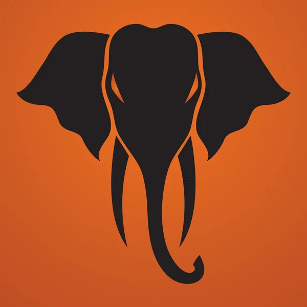 Вектор слона — стоковый вектор