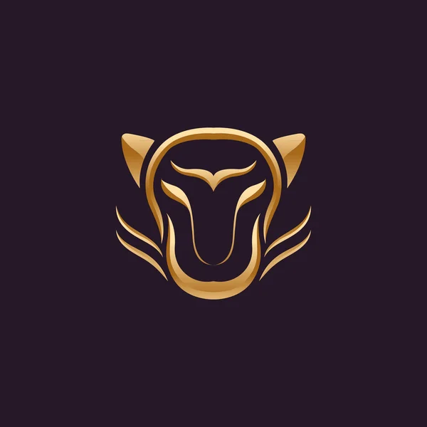 Tiger logo vektör — Stok Vektör