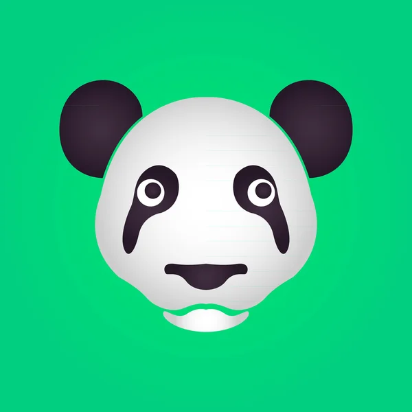 Panda logo vector — Stock Vector