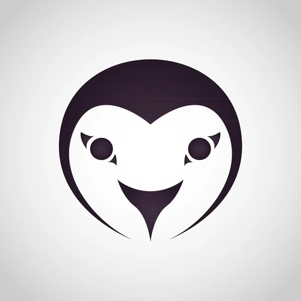 猫头鹰 logo 矢量 — 图库矢量图片