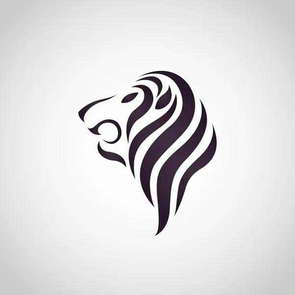 Lion logotypen vektor — Stock vektor