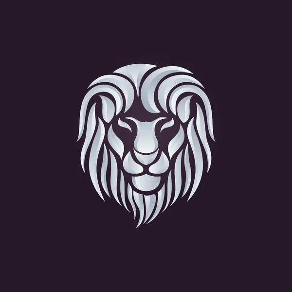 Λιοντάρι λογότυπο φορέα — Διανυσματικό Αρχείο
