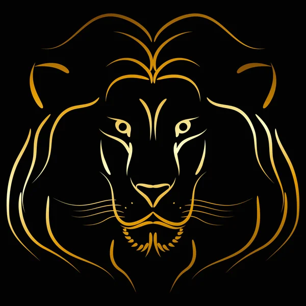 Διάνυσμα λιονταριού — Διανυσματικό Αρχείο