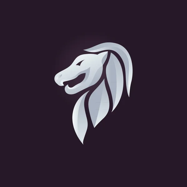 ライオン ライオンのアイコン デザイン テンプレート ベクトルのロゴ. — ストックベクタ