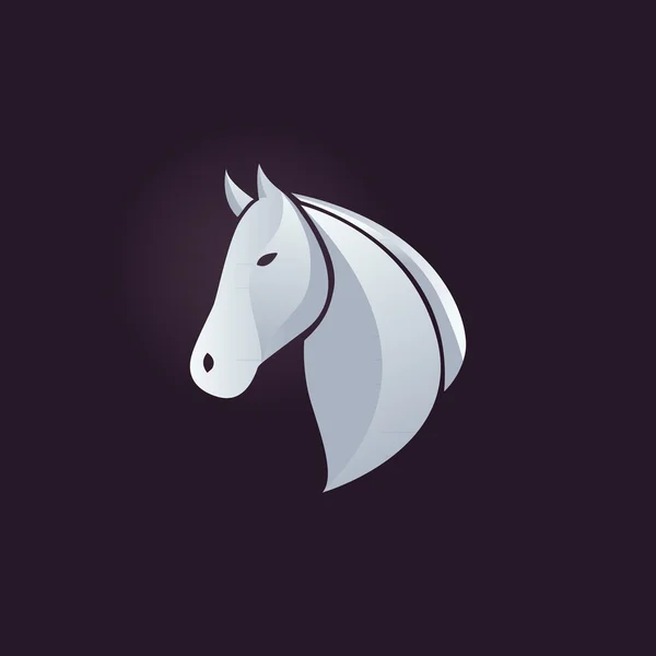 Logo cheval — Image vectorielle