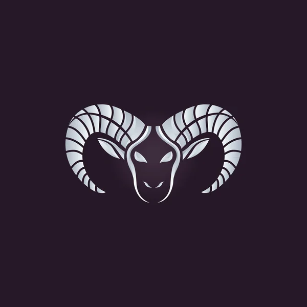 Icona di capra — Vettoriale Stock