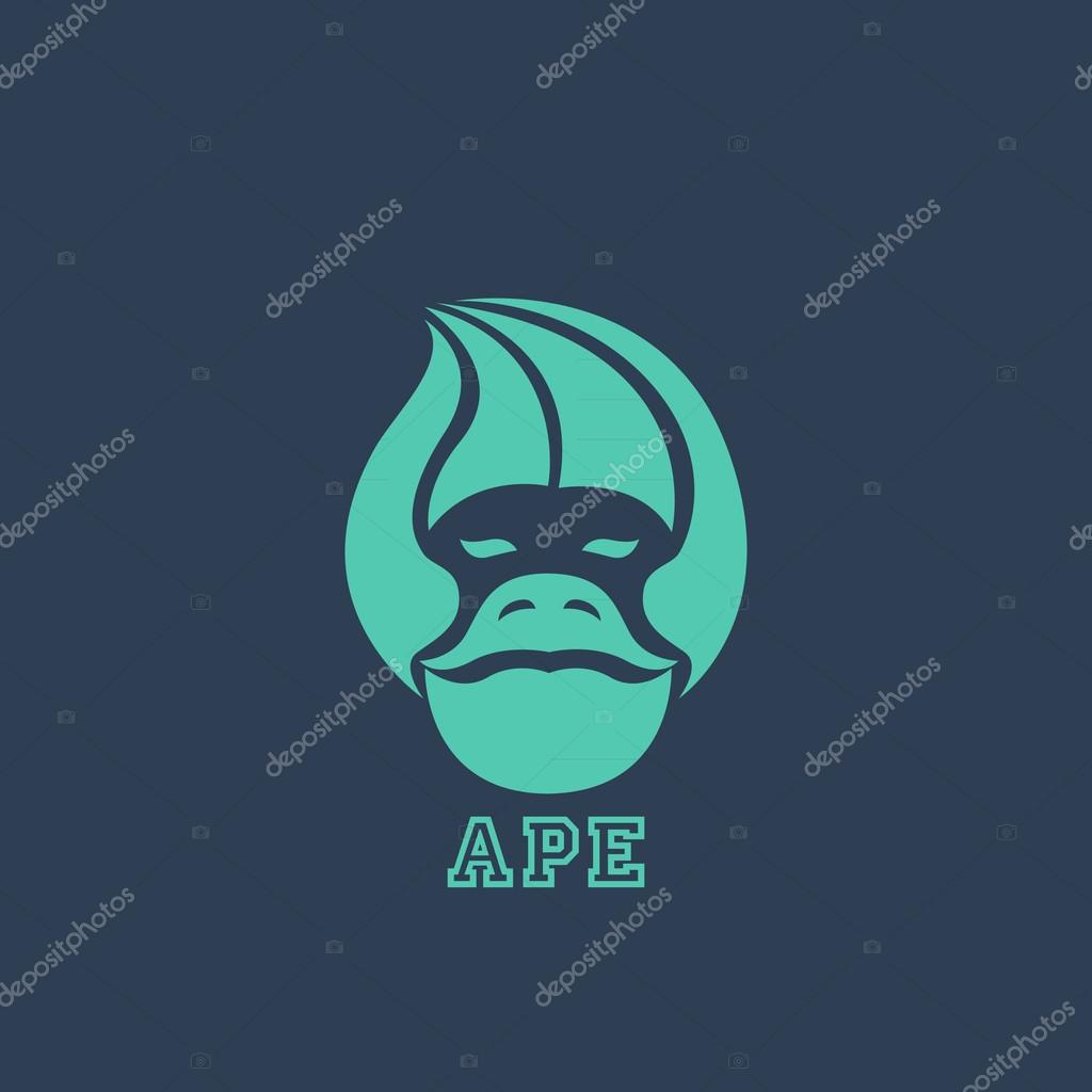 Ape logo vector