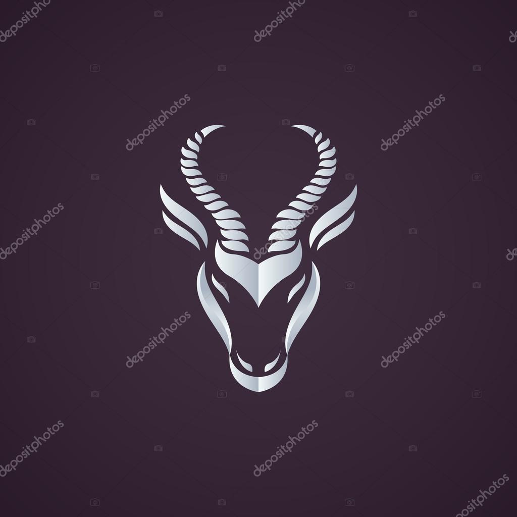 Antelope logo vector