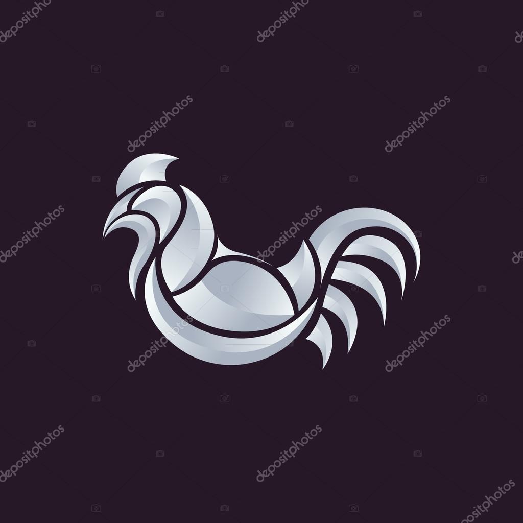 Chicken logo vector