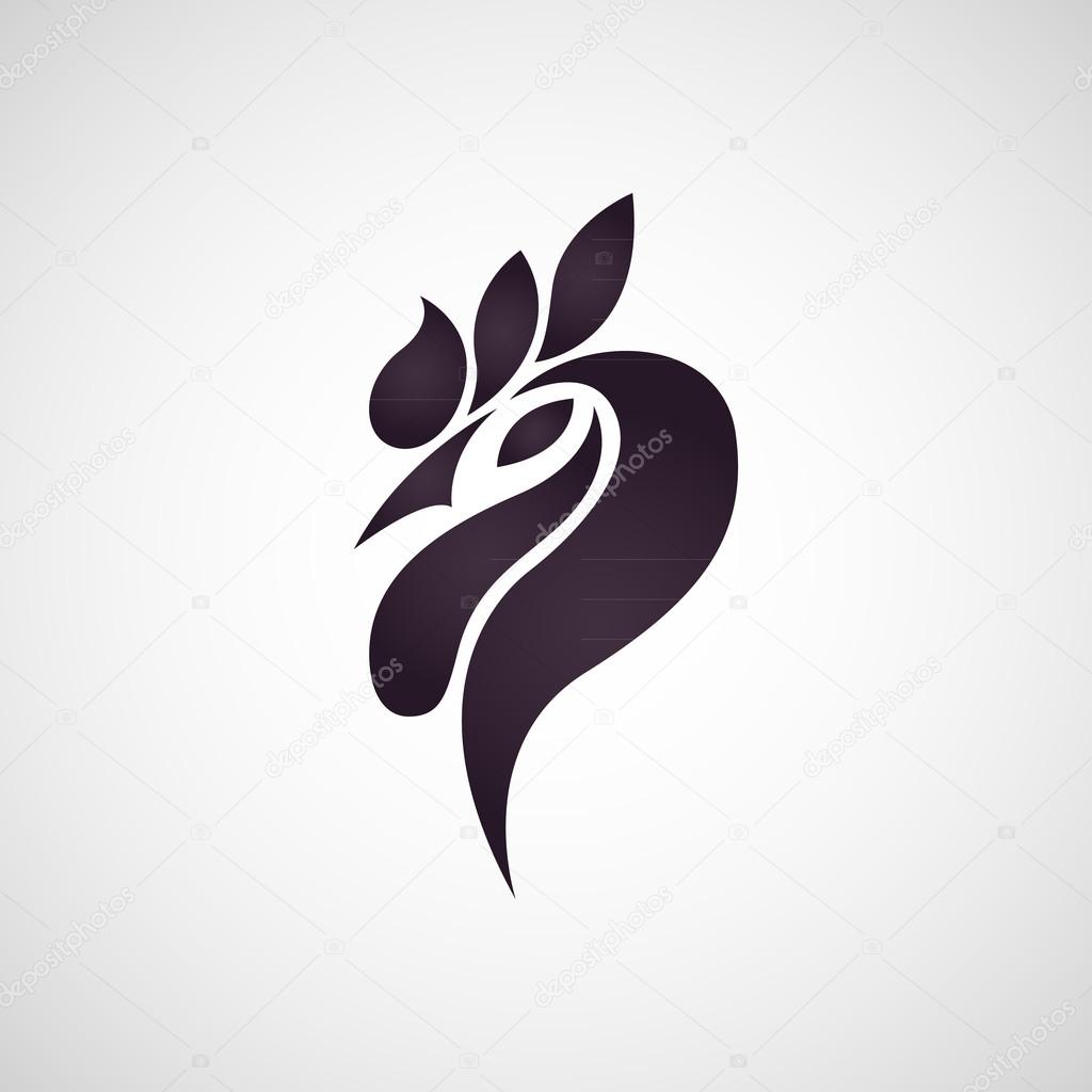 Chicken logo vector
