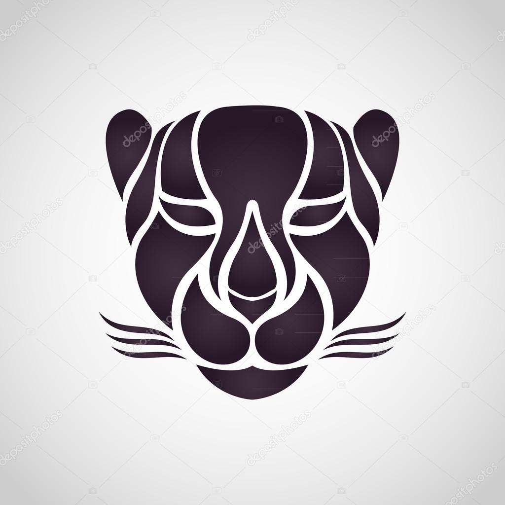 Cheetah logo vector