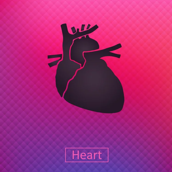 Corazón — Vector de stock