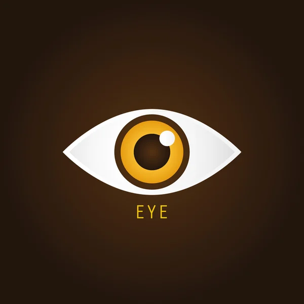 Augensymbol - Vektor — Stockvektor