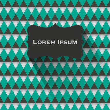 Vektör Vintage üçgen arka plan