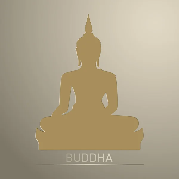 Boeddha — Stockvector