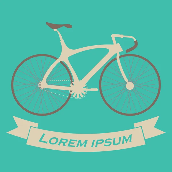 Icono vector bicicleta — Archivo Imágenes Vectoriales