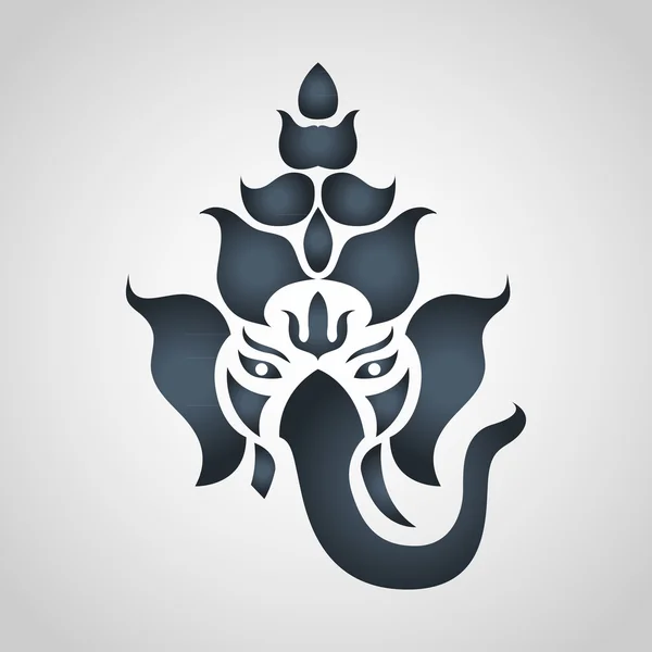 Ganesha-Vektor — Stockvektor