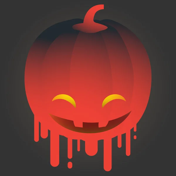 Feliz icono de Halloween. Ilustración vectorial . — Vector de stock