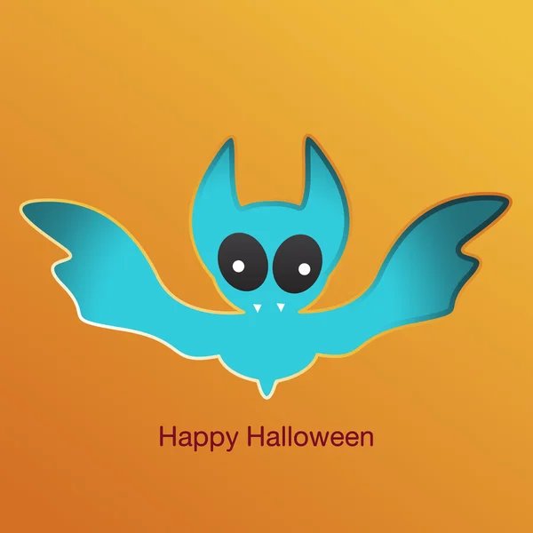 Feliz icono de Halloween. Ilustración vectorial . — Vector de stock