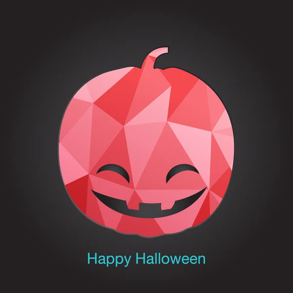 Feliz icono de Halloween. Ilustración vectorial . — Vector de stock