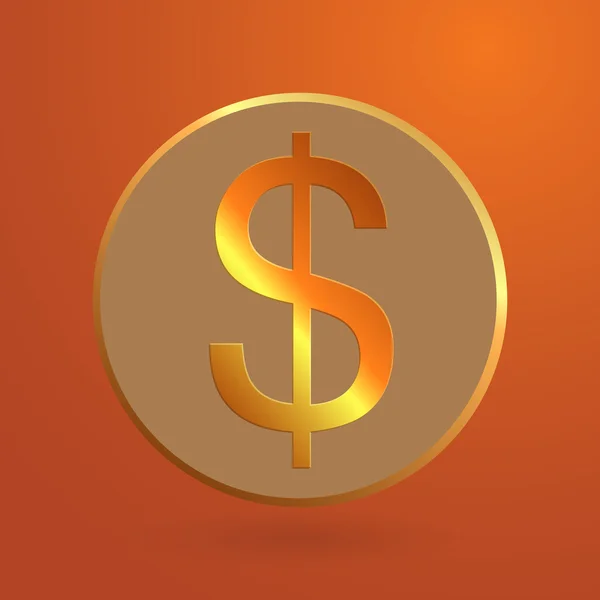 Geld logo — Stockvector