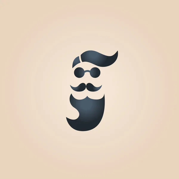 Vecteur de logo hipster — Image vectorielle