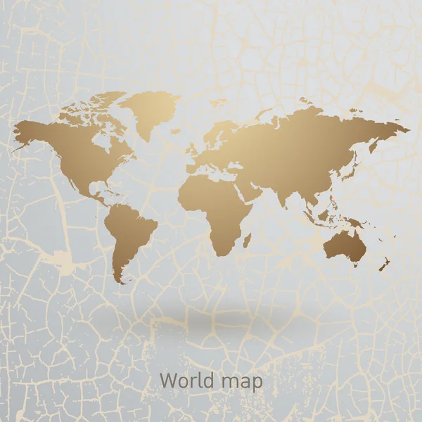 World map vector — Stock Vector