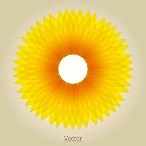 花のベクトル — ストックベクタ