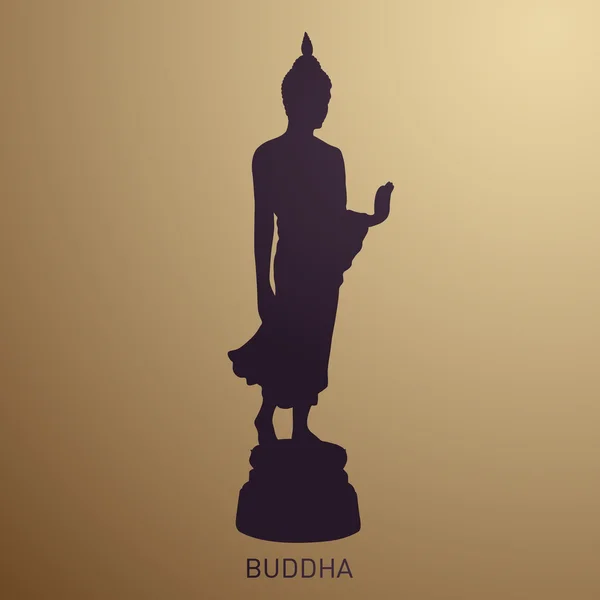 Buddha vektor — Stockový vektor