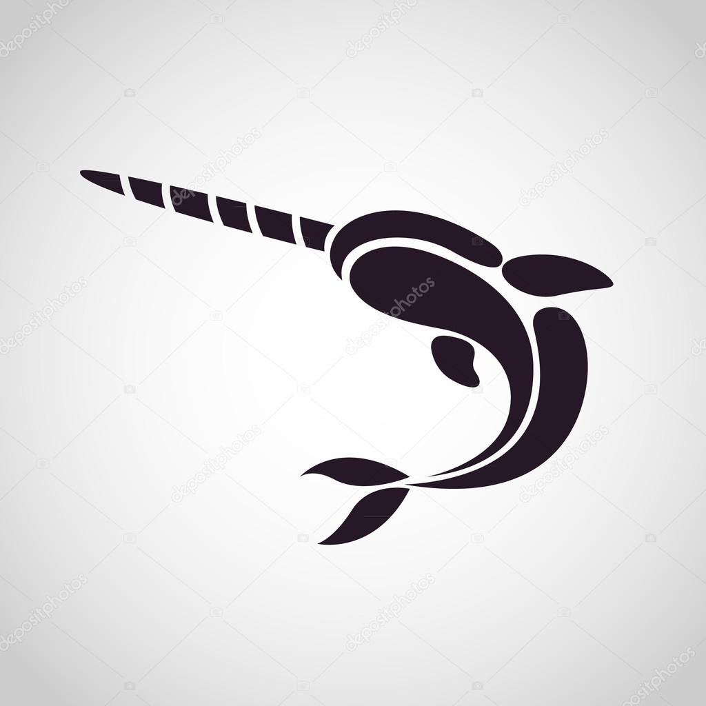 Whale logo vector