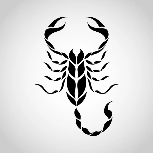 Scorpion logo Stock Vector