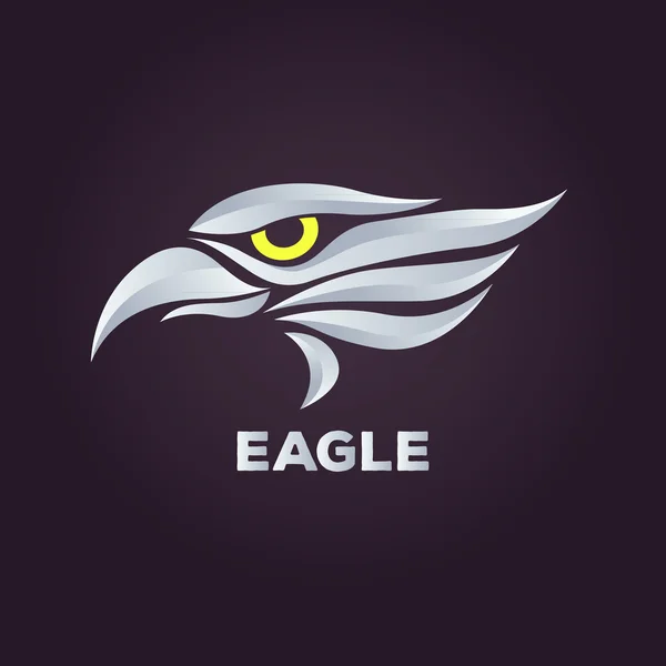 Орел логотип — стоковий вектор
