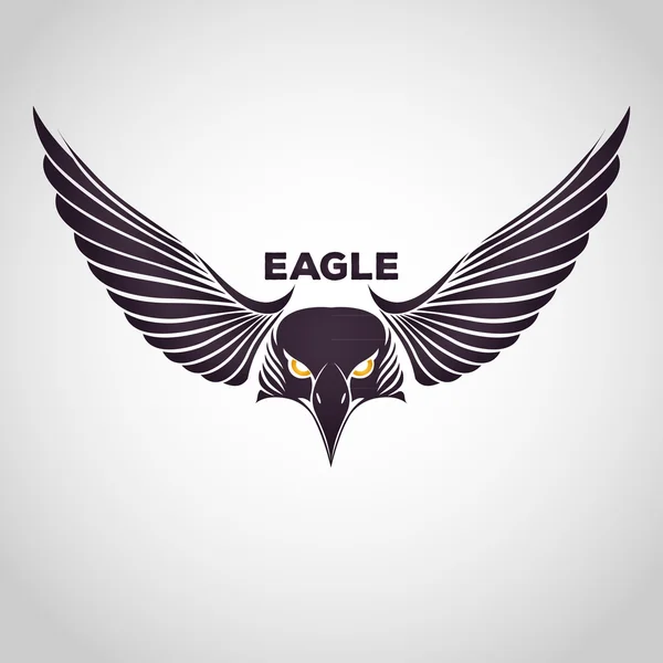 Logo del águila — Vector de stock