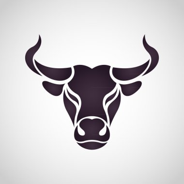 Bull logo clipart