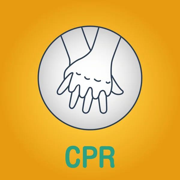 Logo CPR Vector — Archivo Imágenes Vectoriales