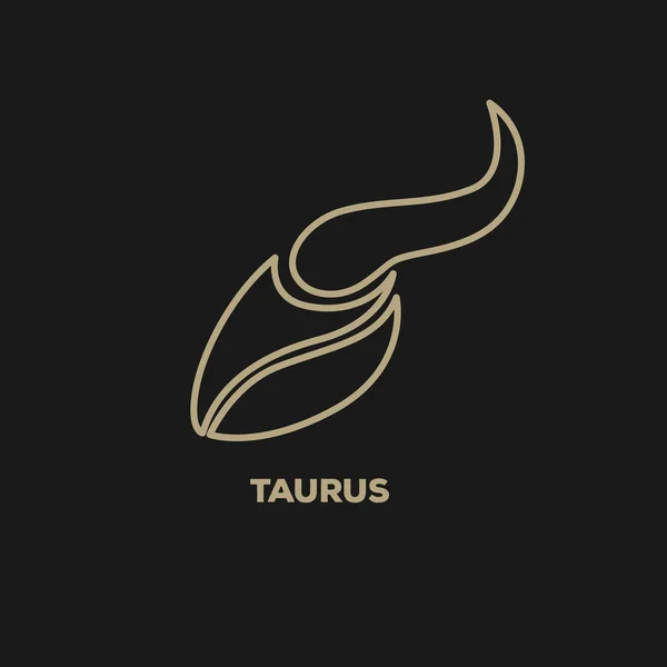 Taurus logo vector — Stock Vector