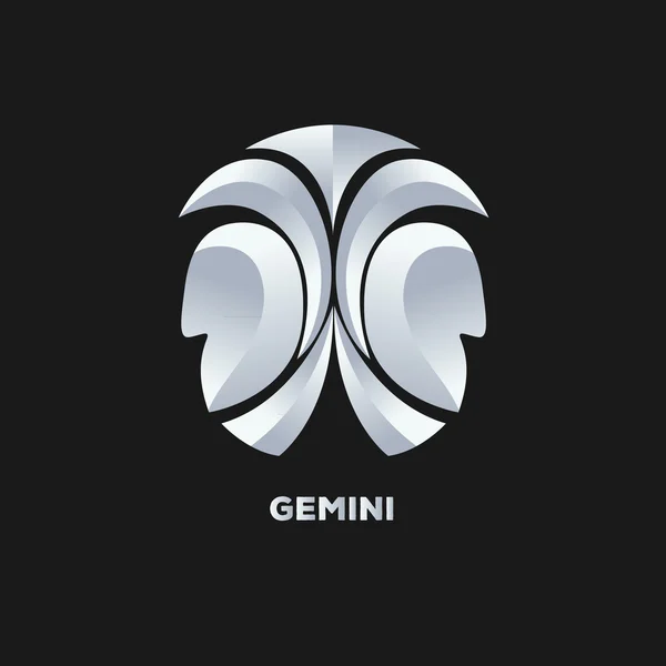 Gemini διανυσματικές λογότυπο — Διανυσματικό Αρχείο