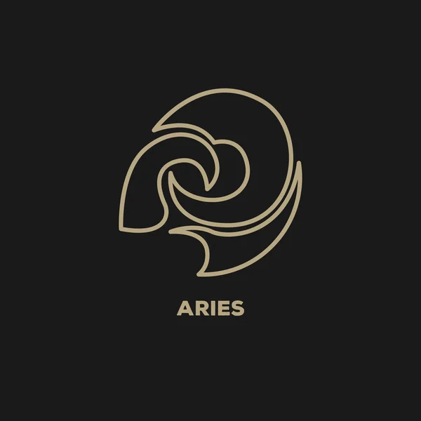 Aries logo vector — Stockvector