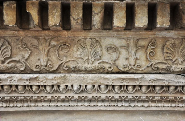 Détail en relief grec antique — Photo