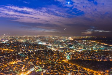 Gece Istanbul şehir.