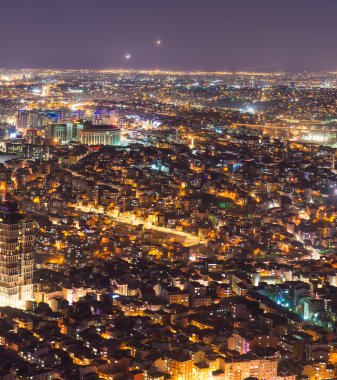 Gece Istanbul şehir.