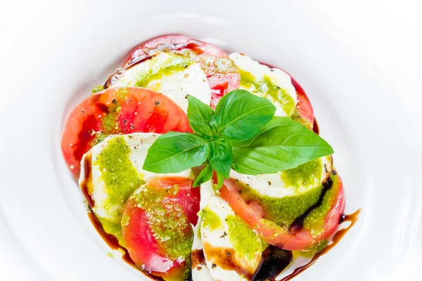 Mediterranean Salad with herb — Stock Photo, Image