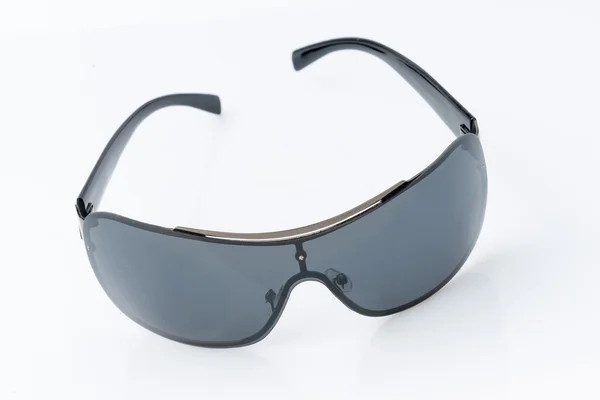 Mode schwarze Sonnenbrille auf weiß — Stockfoto