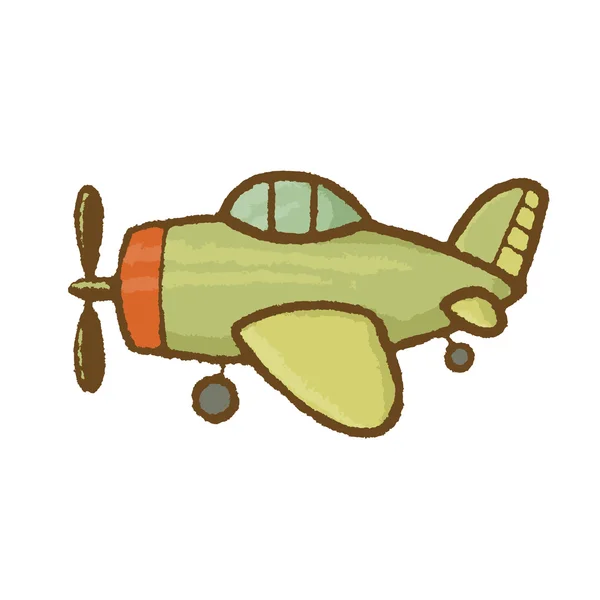 Ilustración del avión vectorial — Vector de stock