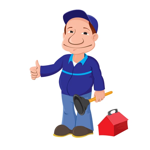 Plumber — Stock Vector