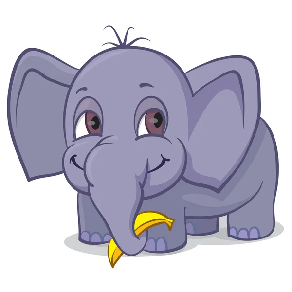 Elefante — Vector de stock