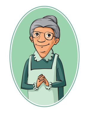 yaşlı kadın karakter